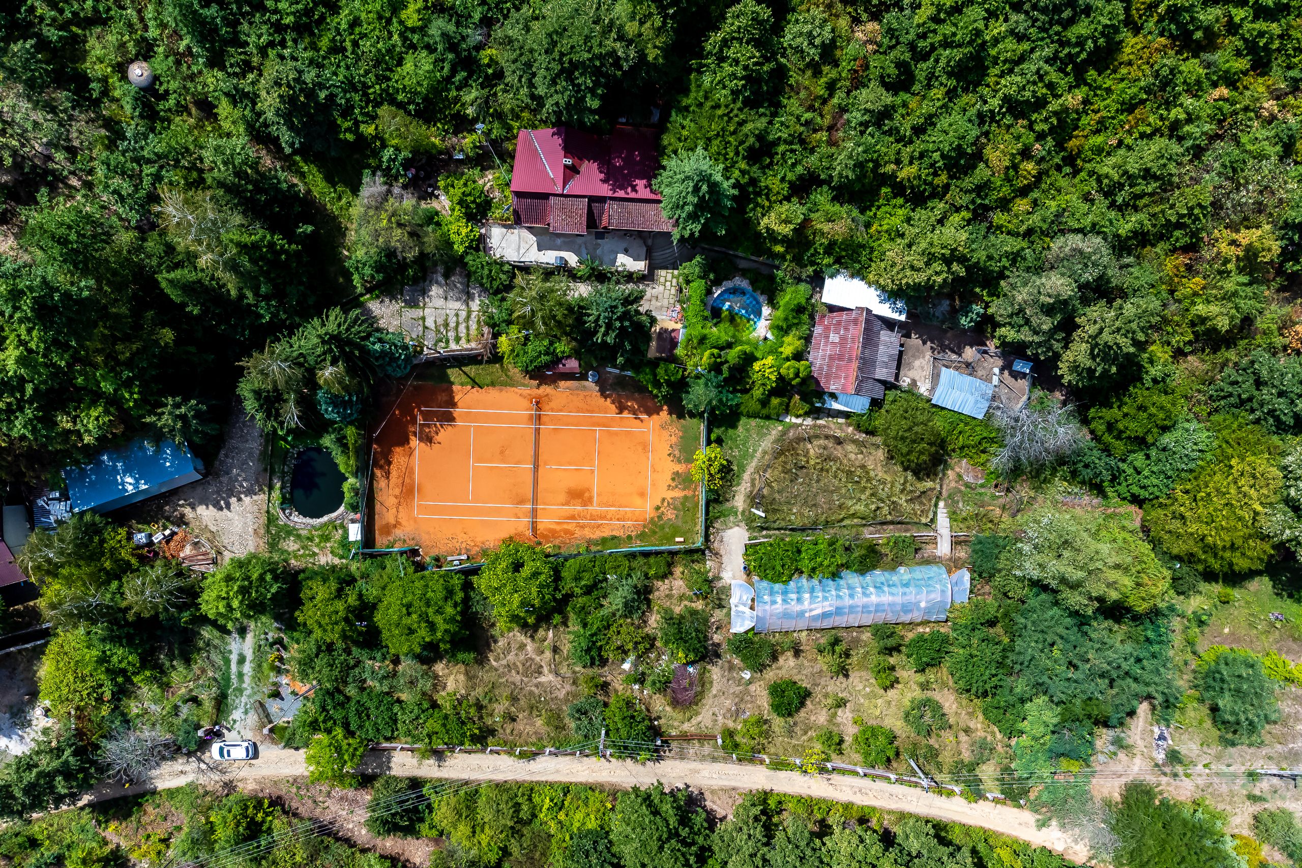 PROPRIETATE VÂNDUTĂ Casă conac cu 15.000 mp deal împădurit la Barațca, — fotografia 2