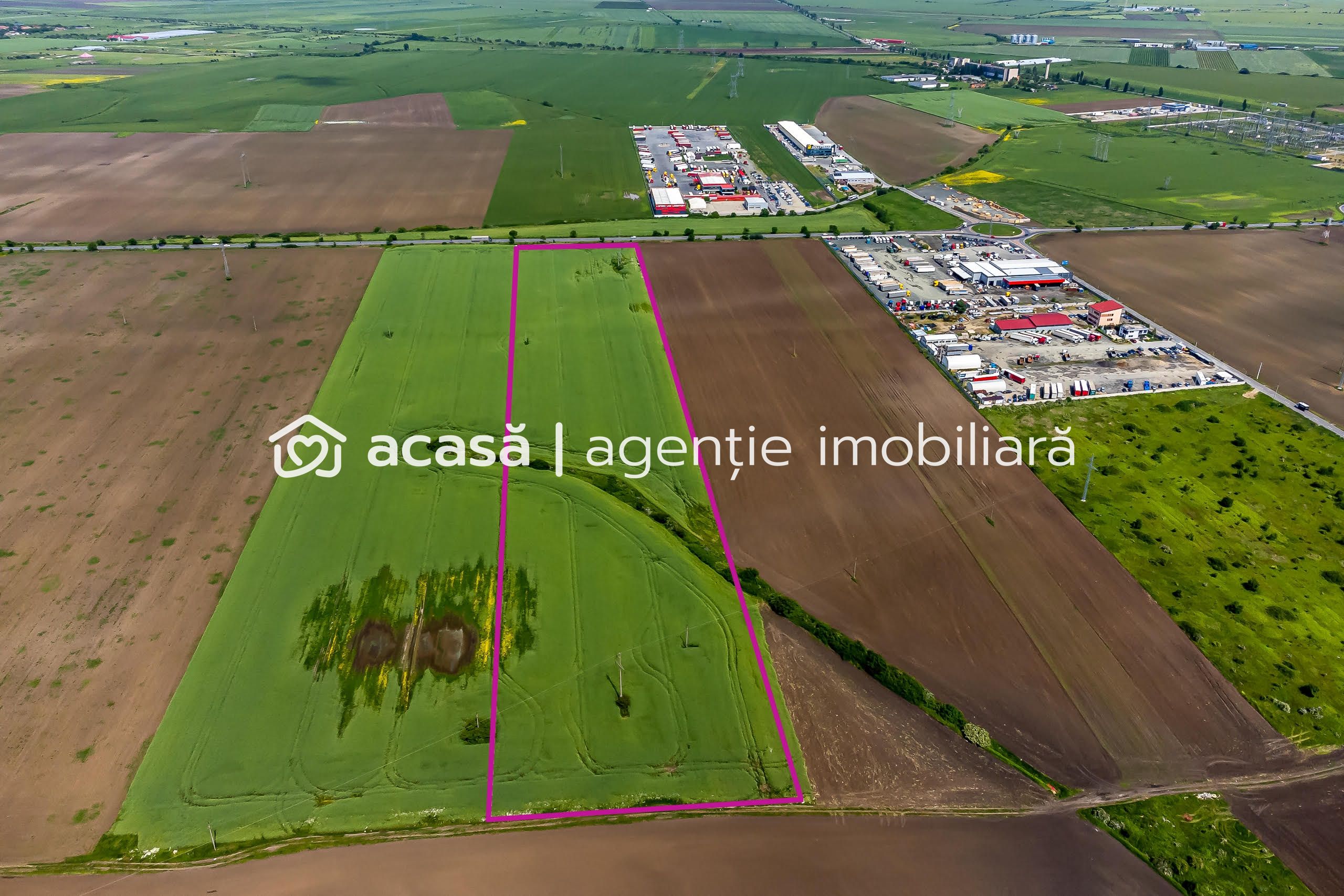 Belterületi telek jóváhagyott szabályozási tervvel (PUZ) az északi kör