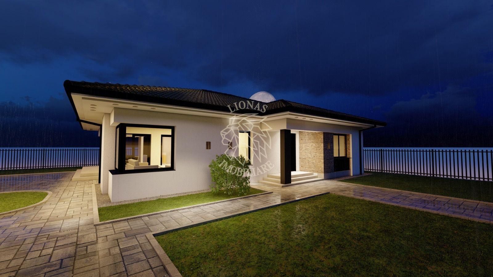 Casa 4 camere 117 mp-teren 400 mp-2 terase-panorama-Valea Ghinzii