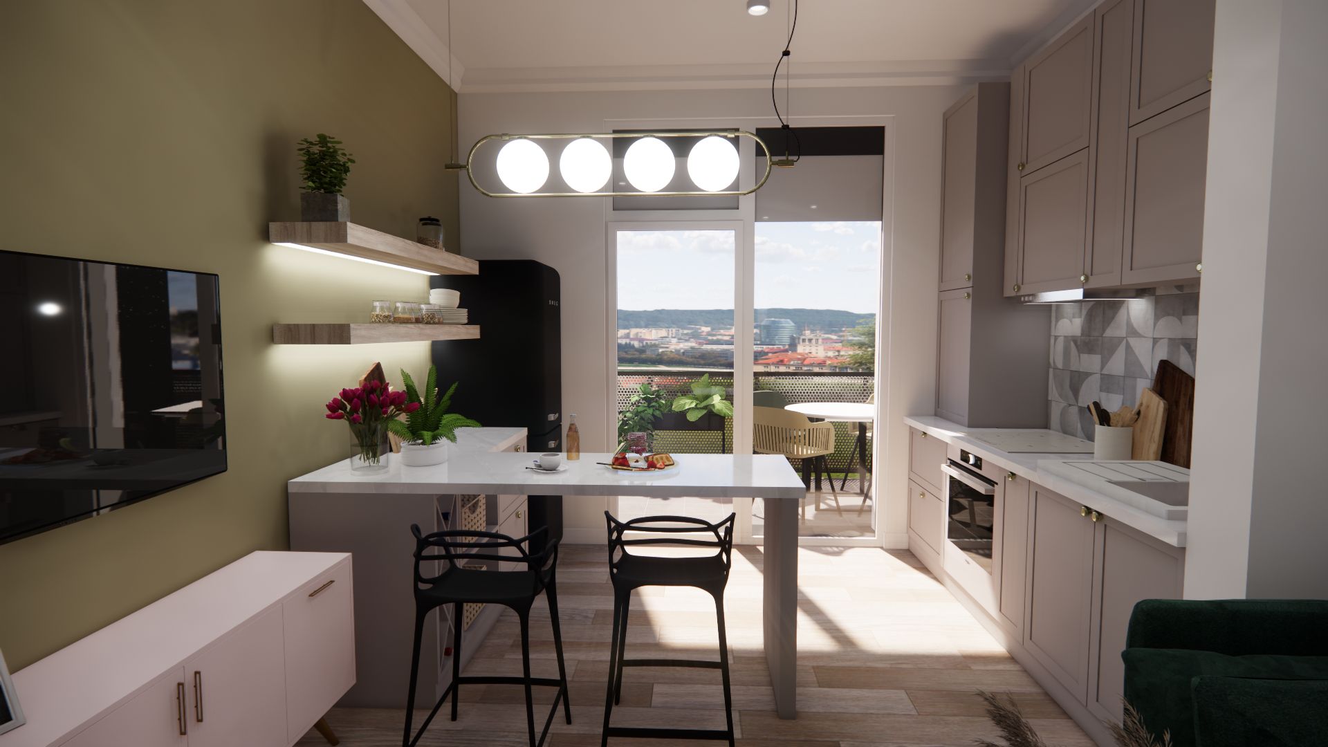 Apartament cu 2 camere– ARED R39 — fotografia 3