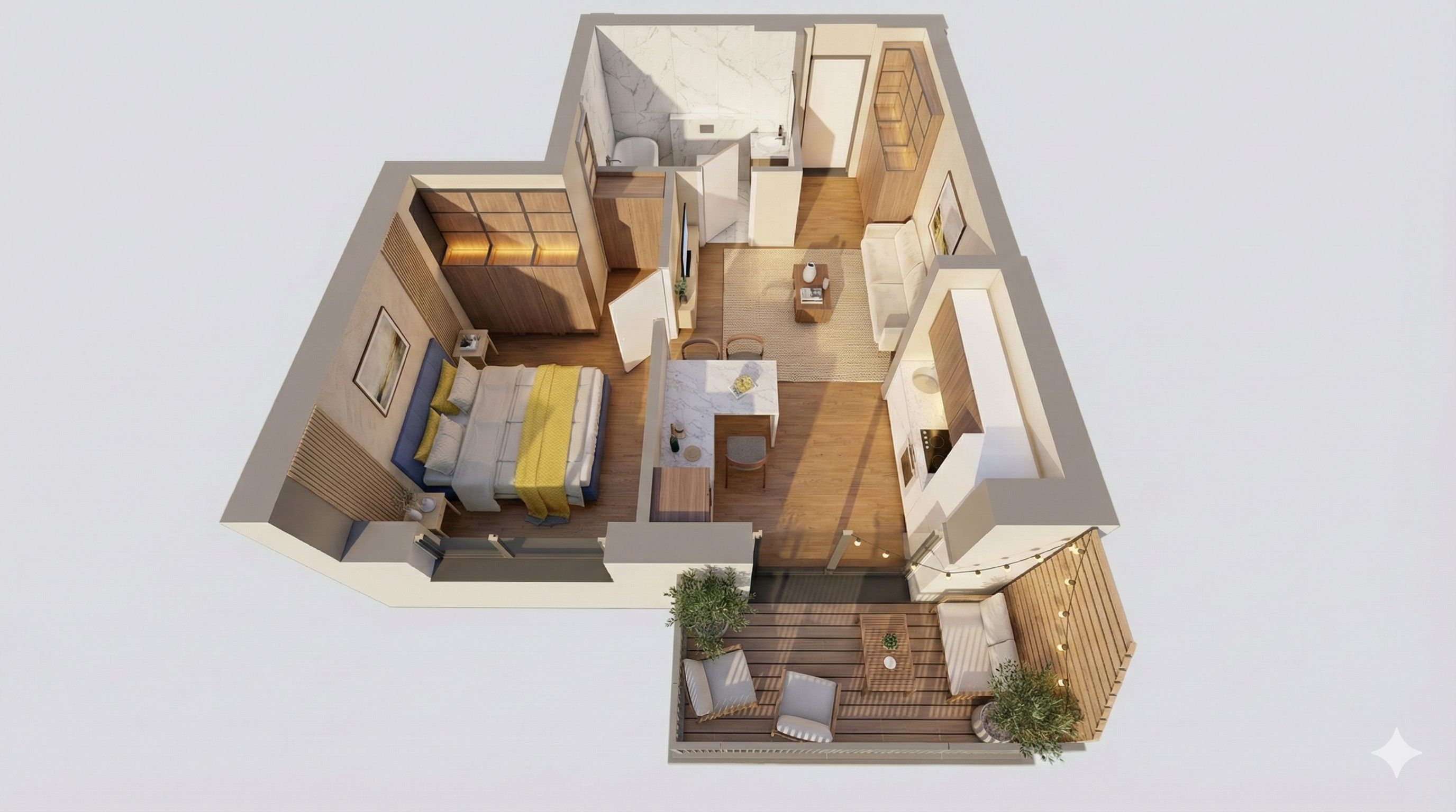 Apartament cu 2 camere– ARED R39 — fotografia 7