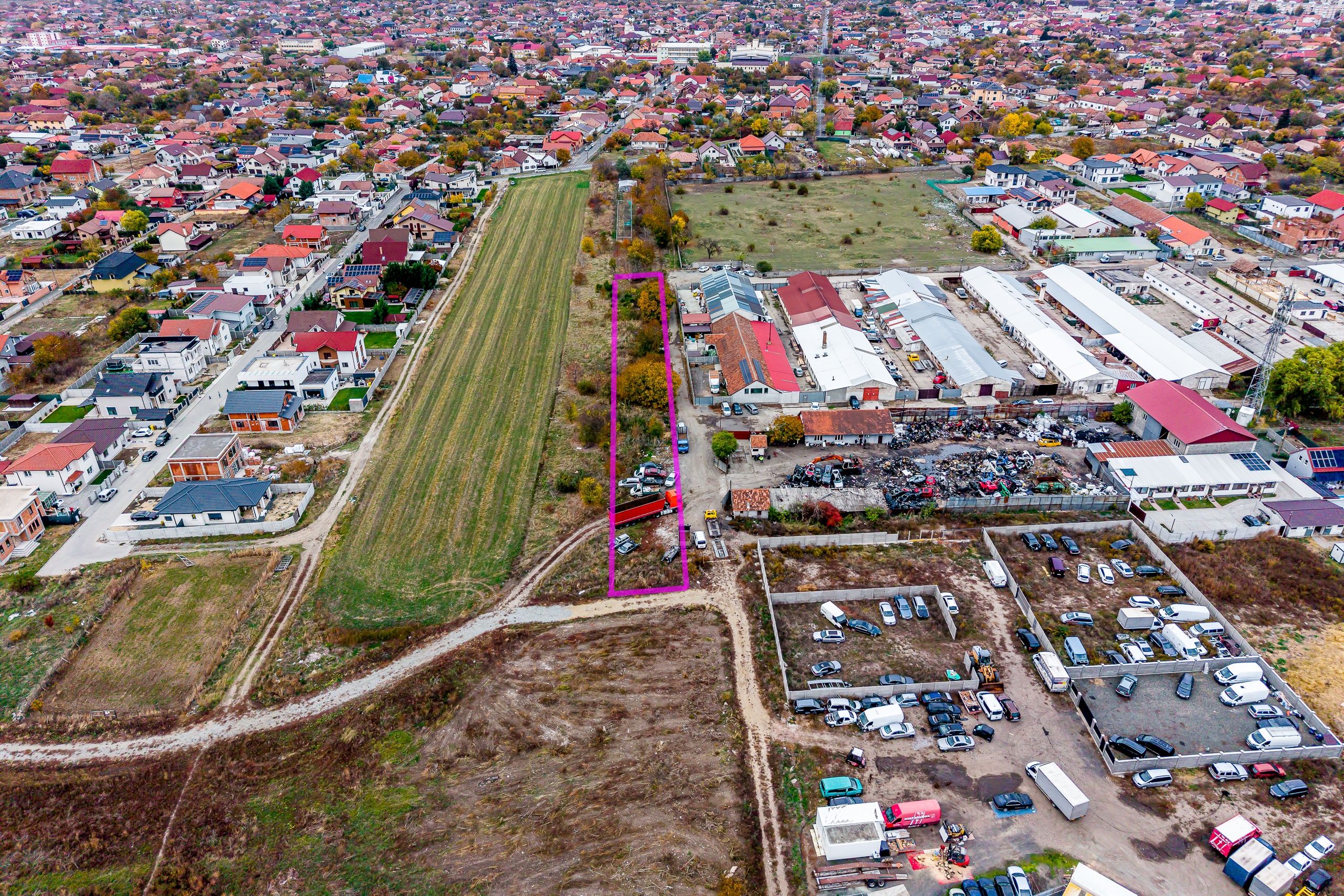 Teren de 2500 mp cu posibilitate de parcelare în Bujac Arad — fotografia 6