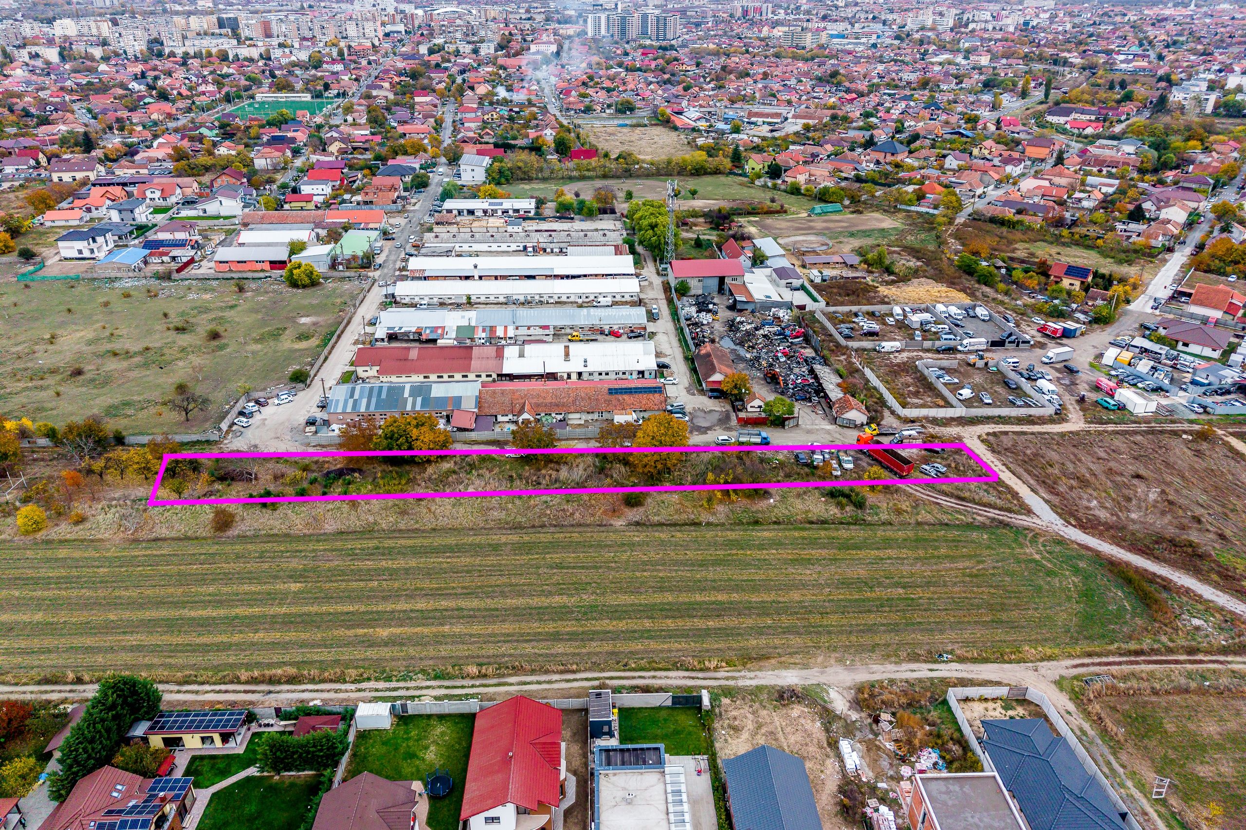 Teren de 2500 mp cu posibilitate de parcelare în Bujac Arad — fotografia 5