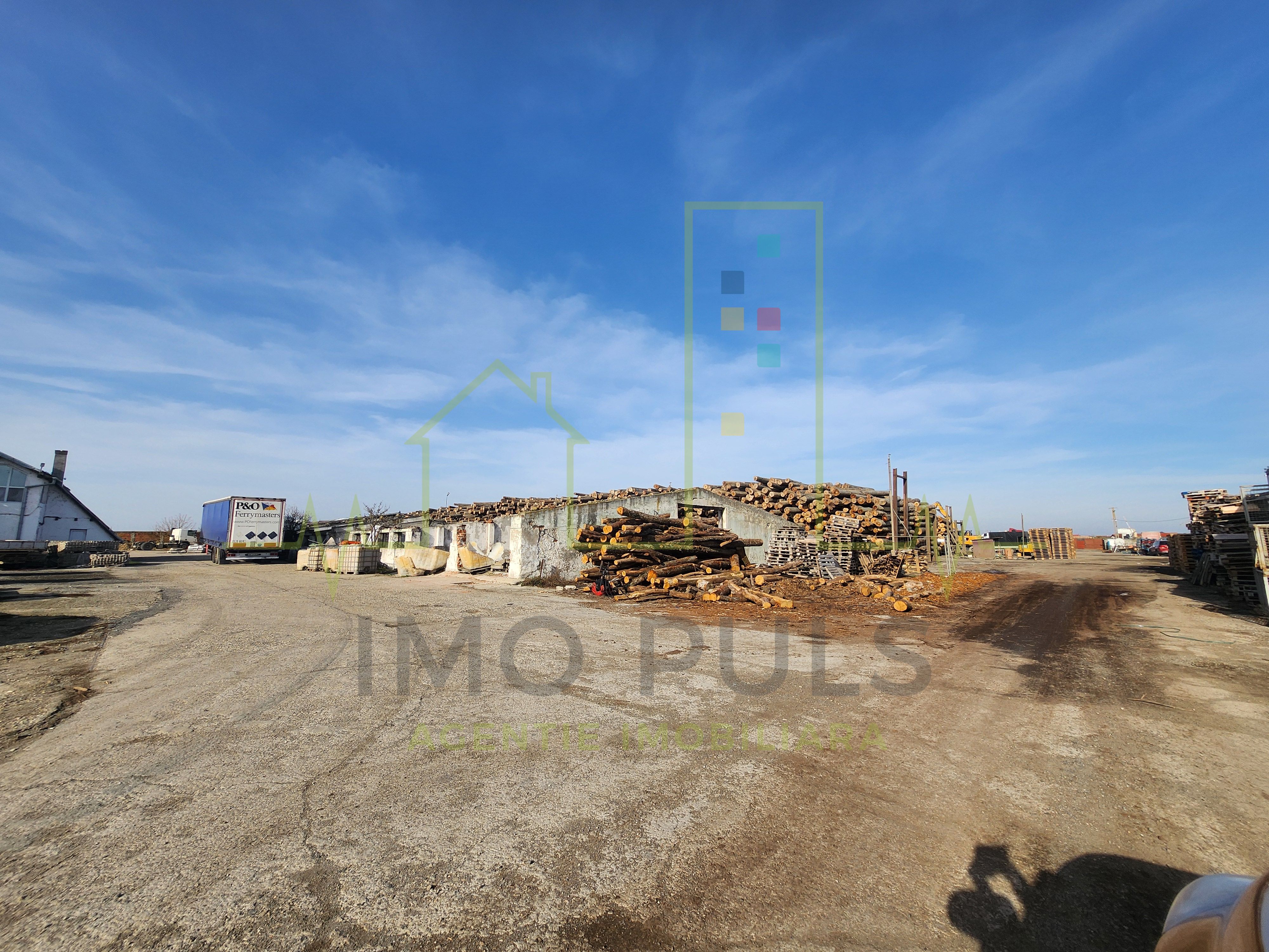 Teren Industrial langa balta in ...