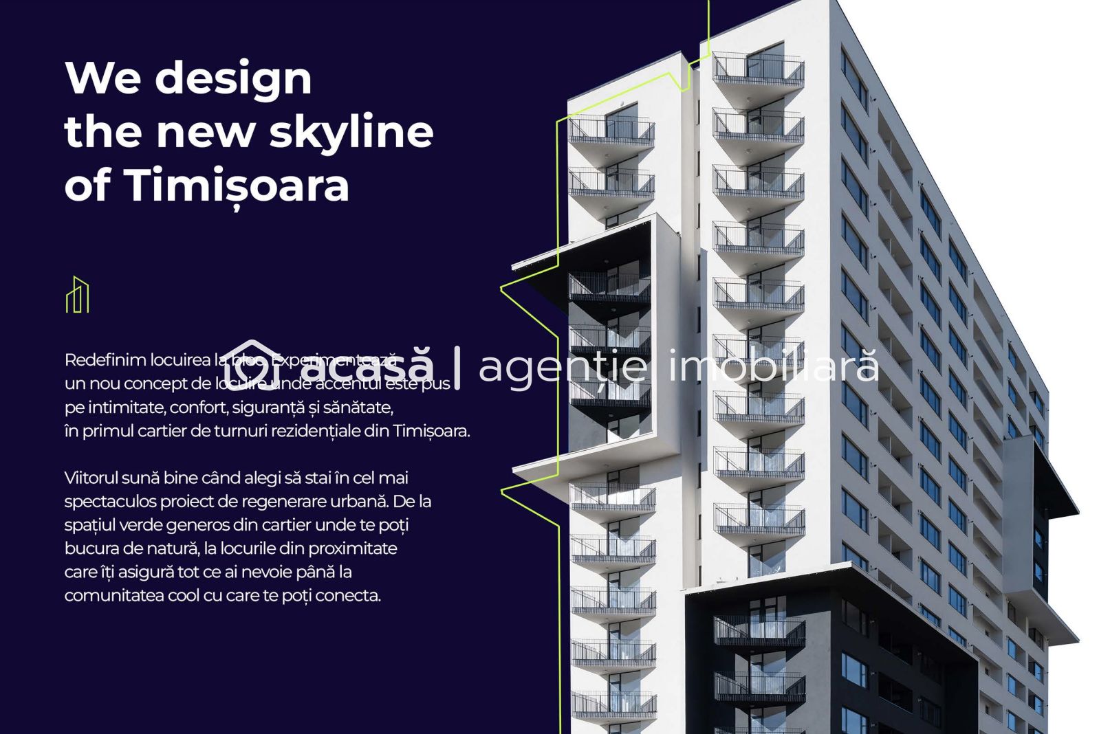 Új 2 szobás lakás – XCity Towers – Temesvár