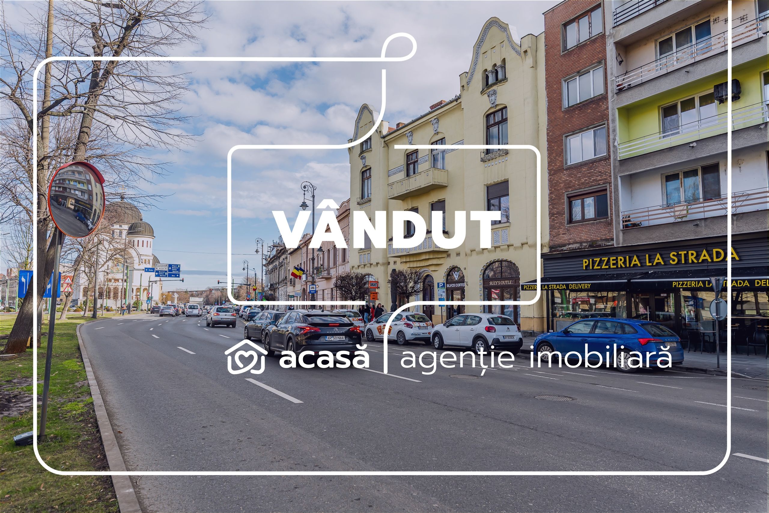 VANDUT! 2 apartamente unificate, B-dul Revoluției, Arad. Etajul 1