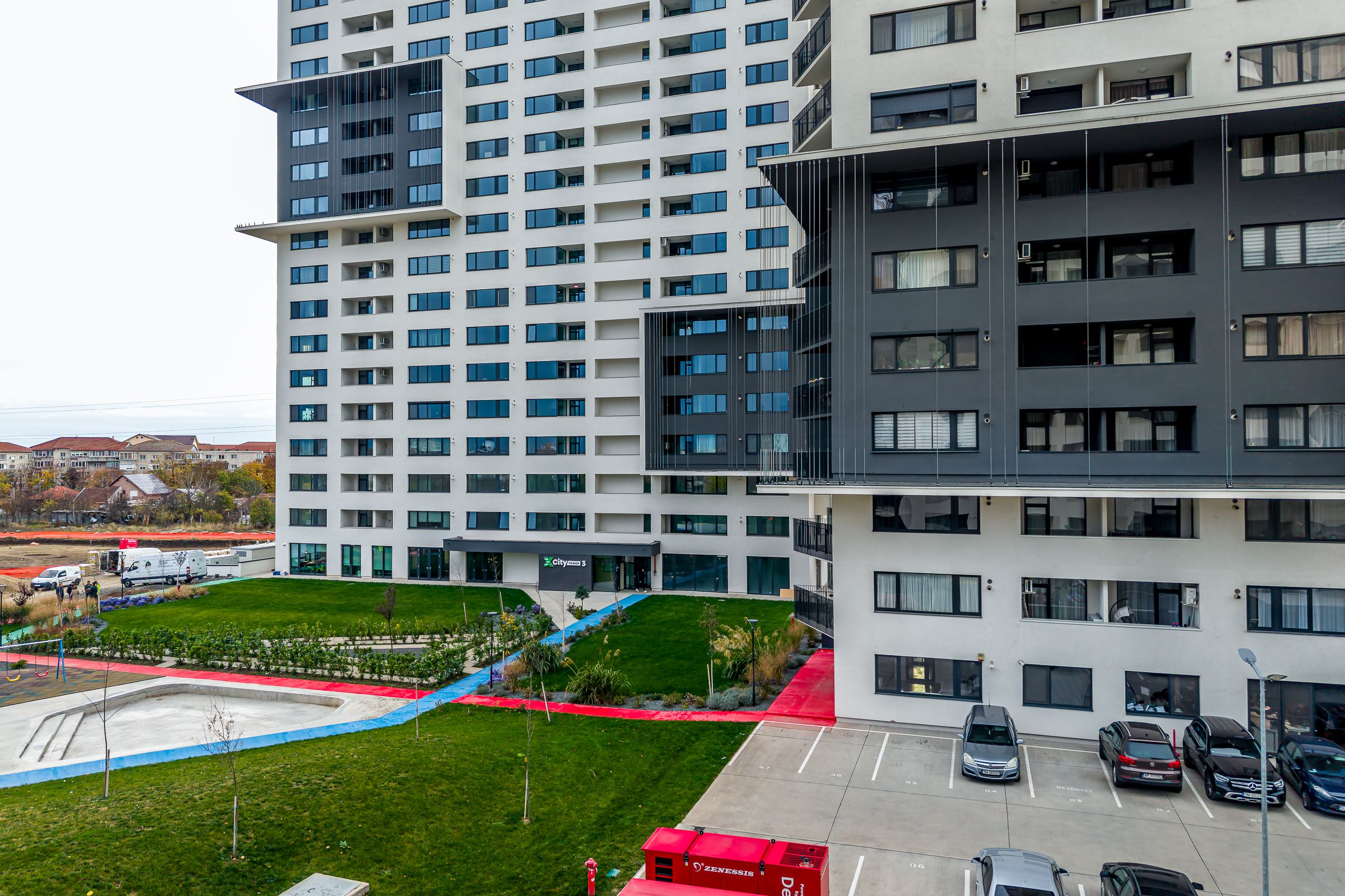 Apartament 2 camere în XCity Towers Timișoara – Parcare inclusă