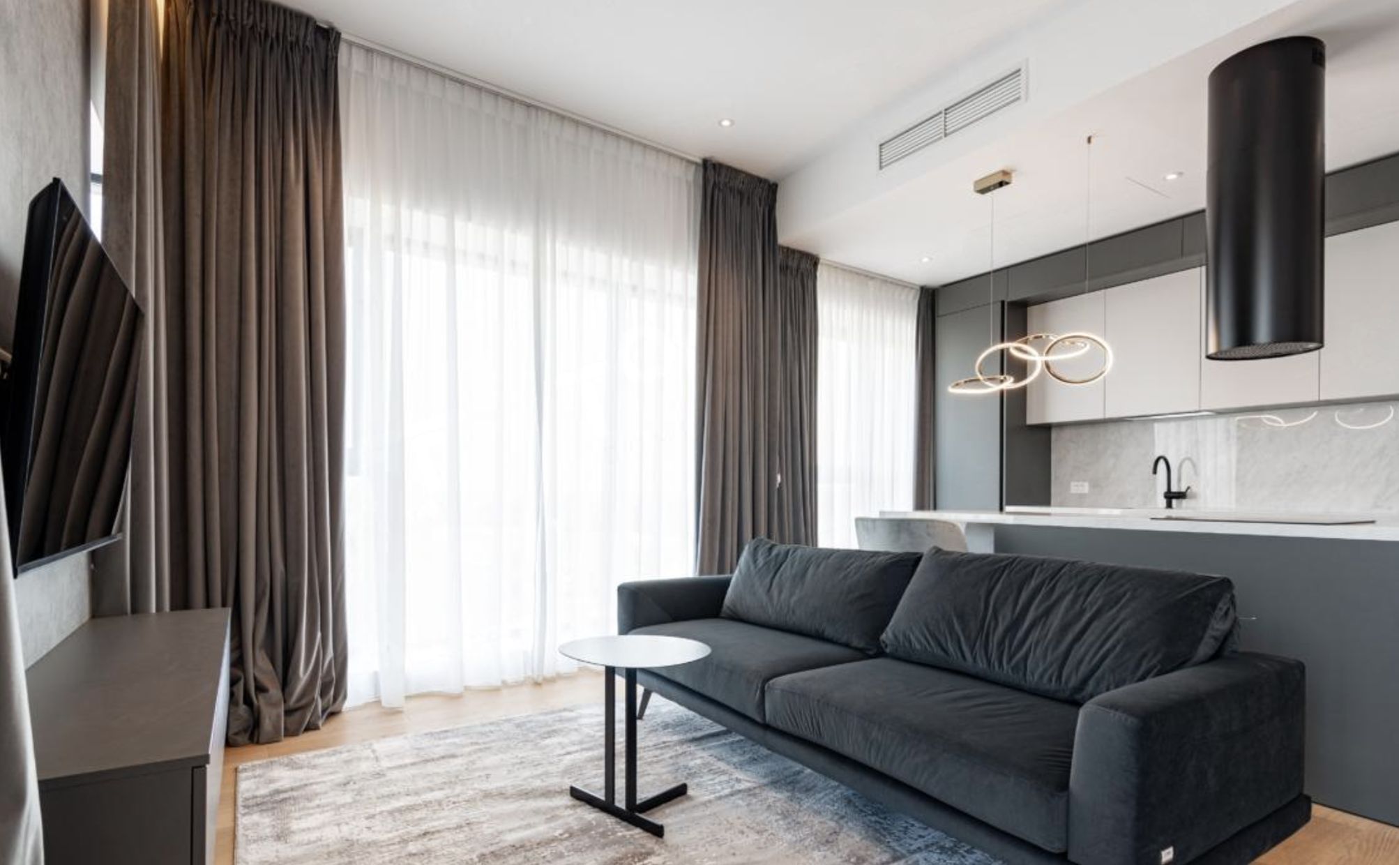 Apartament Lux 4camere 153MP Floreasca-One Verdi Park Parcare Inclusa — fotografia 1