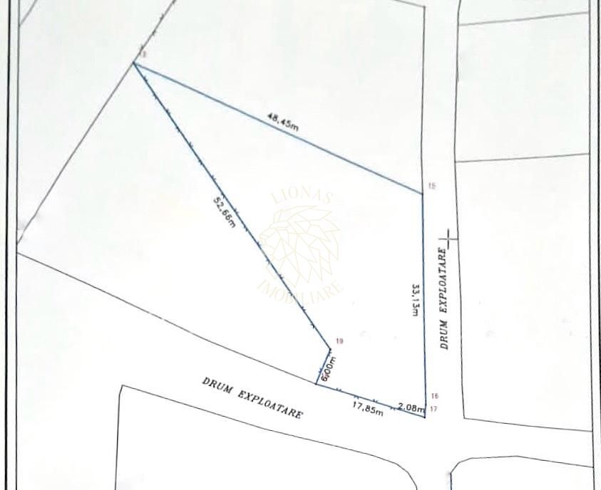 Teren intravilan 1000 mp cu utilitati-ideal casa-Zona La Soare