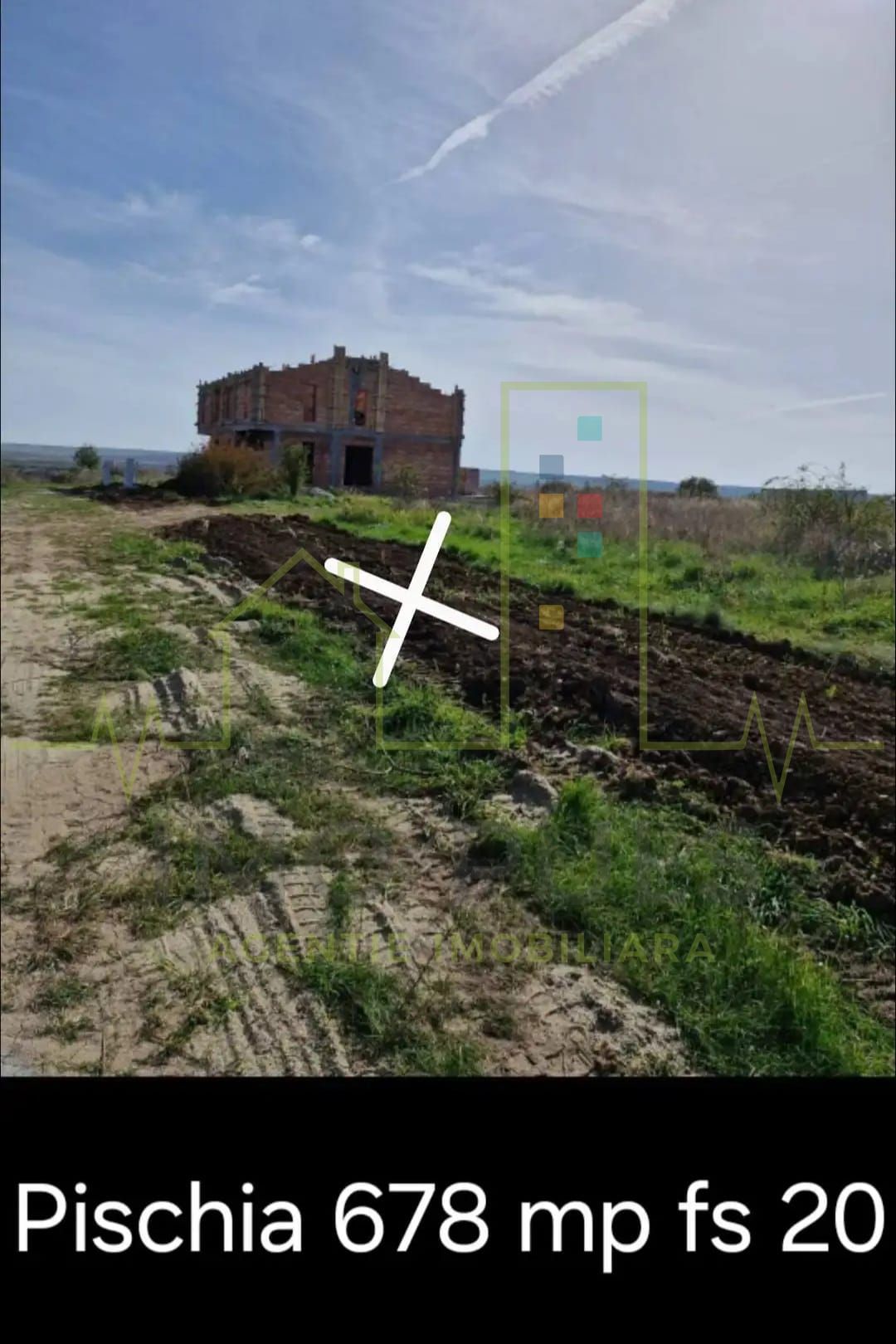 Teren intravilan Pischia. 678 mp...