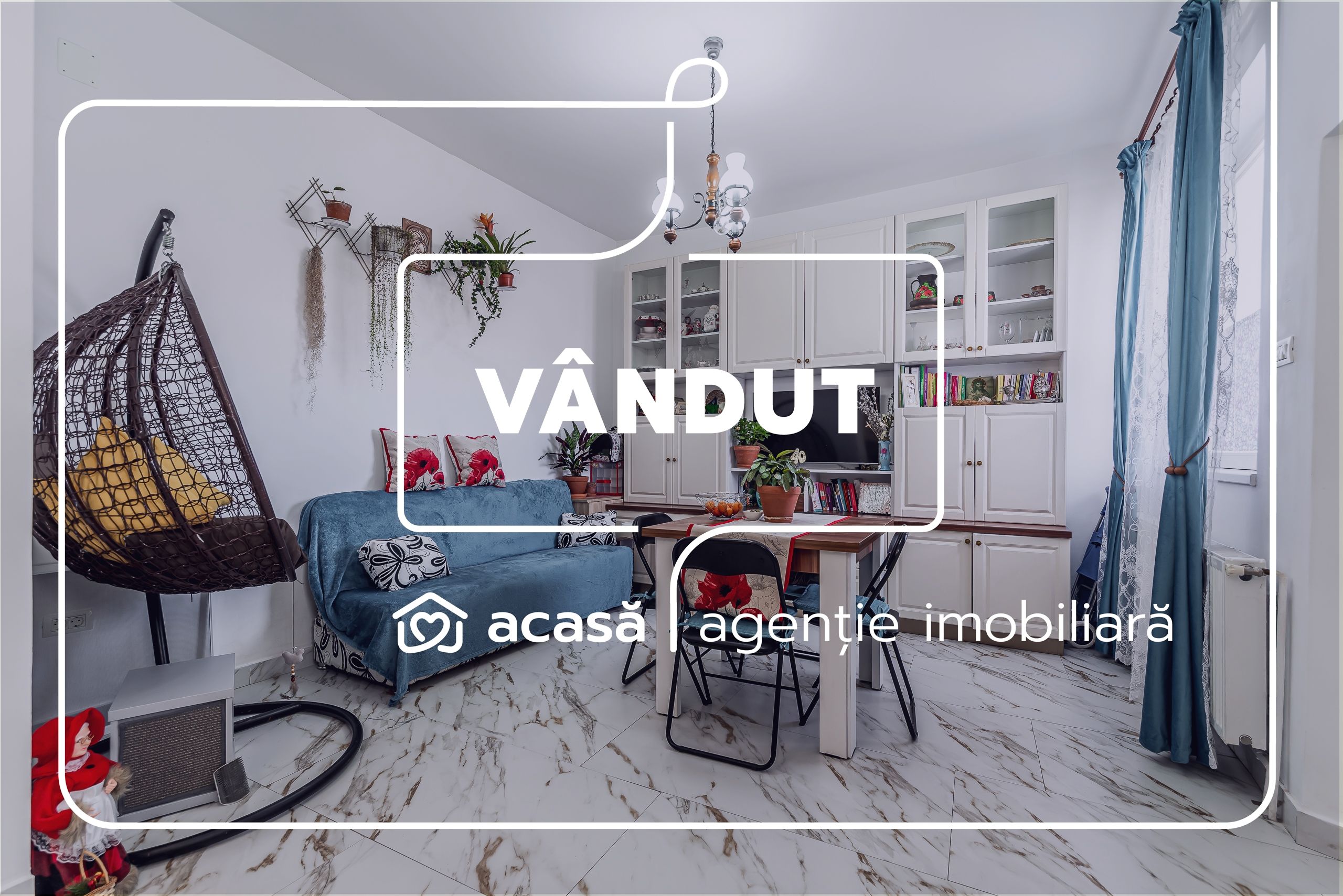 VÂNDUT! Apartament modern, Str O. Goga, parter înalt — fotografia 1