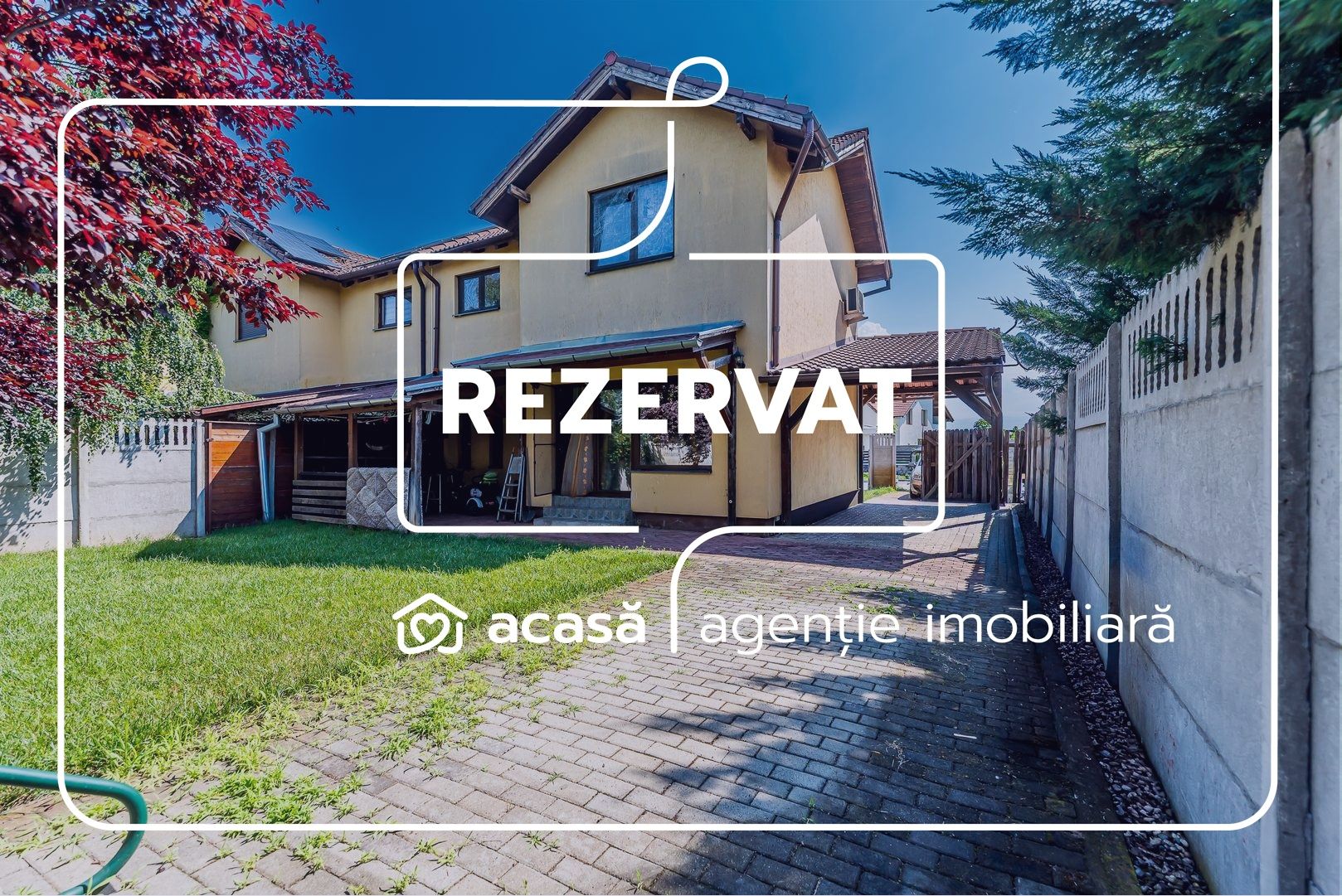 REZERVAT! Casa tip duplex - teren 349 mp - Via Carmina - COMISION 0 — fotografia 1