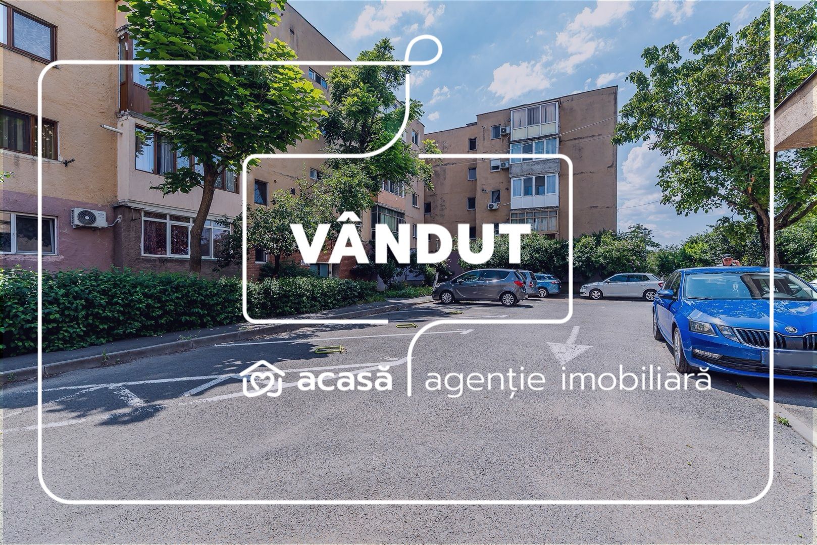 VÂNDUT! Apartament 3 camere în Vlaicu (zona Agora Mall) – etaj 2/4 — fotografia 1