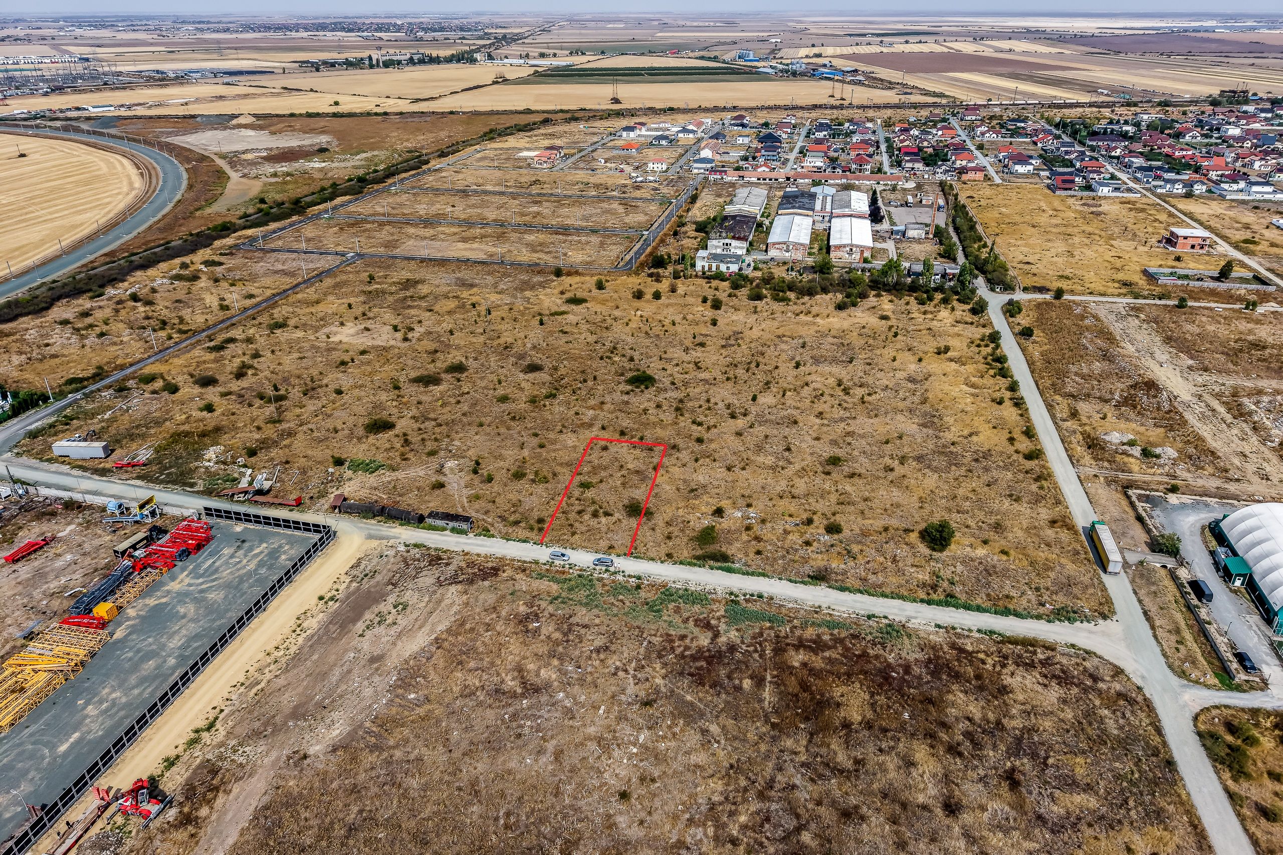 Teren intravilan 611 mp | Front stradal peste 17 m | Vladimirescu — fotografia 7