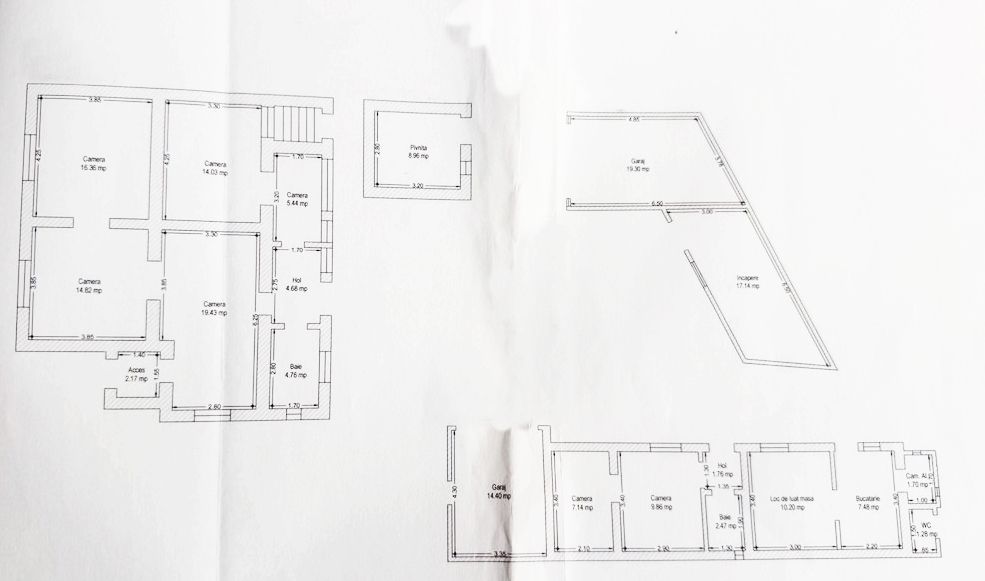 Imagine 16 - Casă individuală în Vlaicu, 2 corpuri de clădire, Arad.