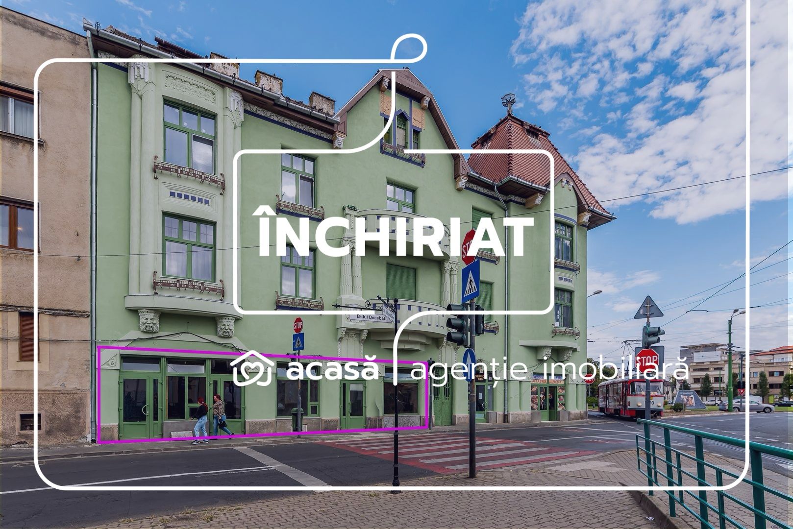 ÎNCHIRIAT! Spațiu comercial spre închiriere | Zona Boul Roșu — fotografia 1