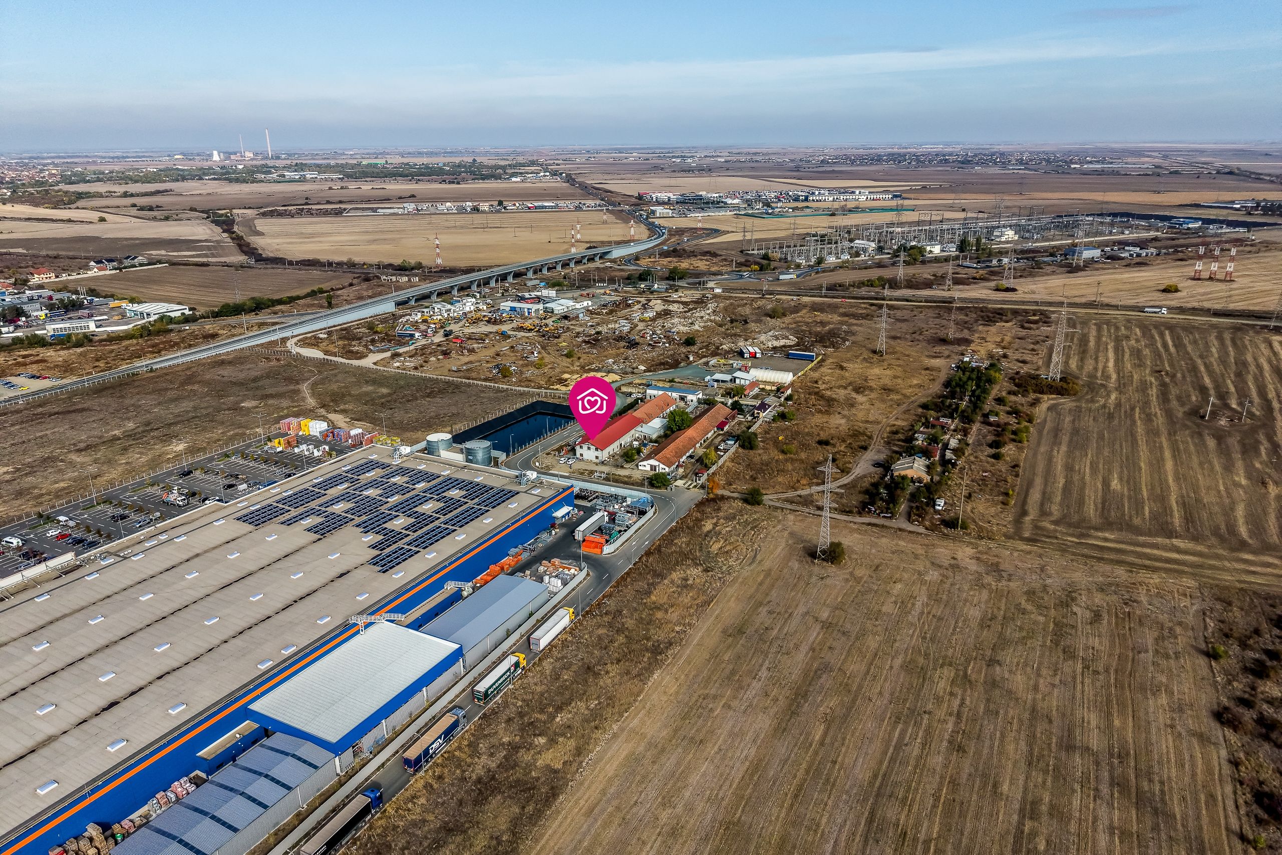 Hală industrială lângă DEDEMAN, teren 1337 mp si construcție de 814 mp — fotografia 1
