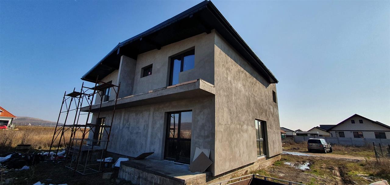 1/2 Duplex, 3 camere, 3 bai, 212 mp teren,  Alba - Micesti - foto 2