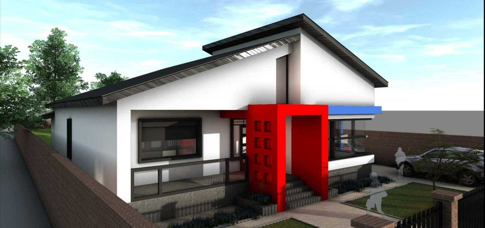 Casa de vanzare, 130 mp utili, 1000mp teren, panorama - foto 2