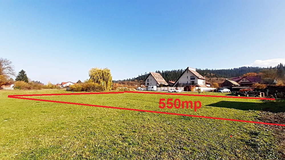 Cristian, teren 550mp, intre case, 80 euro/mp - foto 2