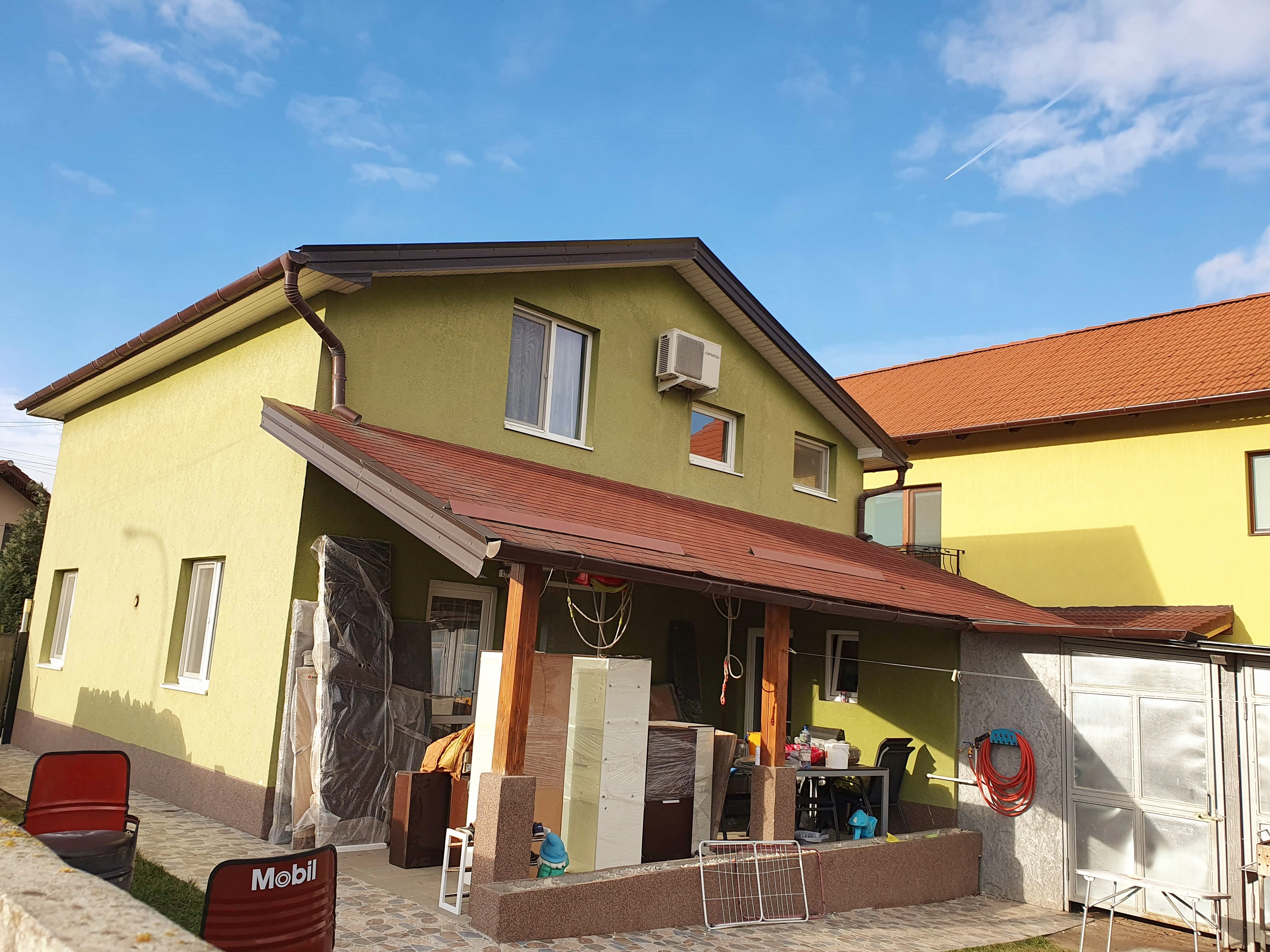 Casa 4 camere, structura din lemn, mobilata, 300 mp teren, Ampoi 3 - foto 2