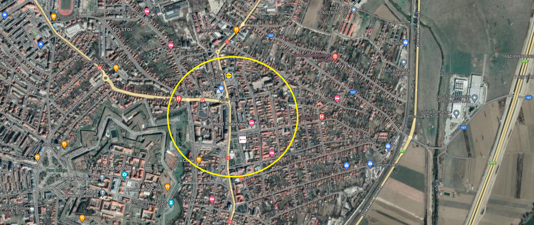 Cladire de birouri de vanzare, 650MP utili, ULTRACENTRAL - Alba Iulia