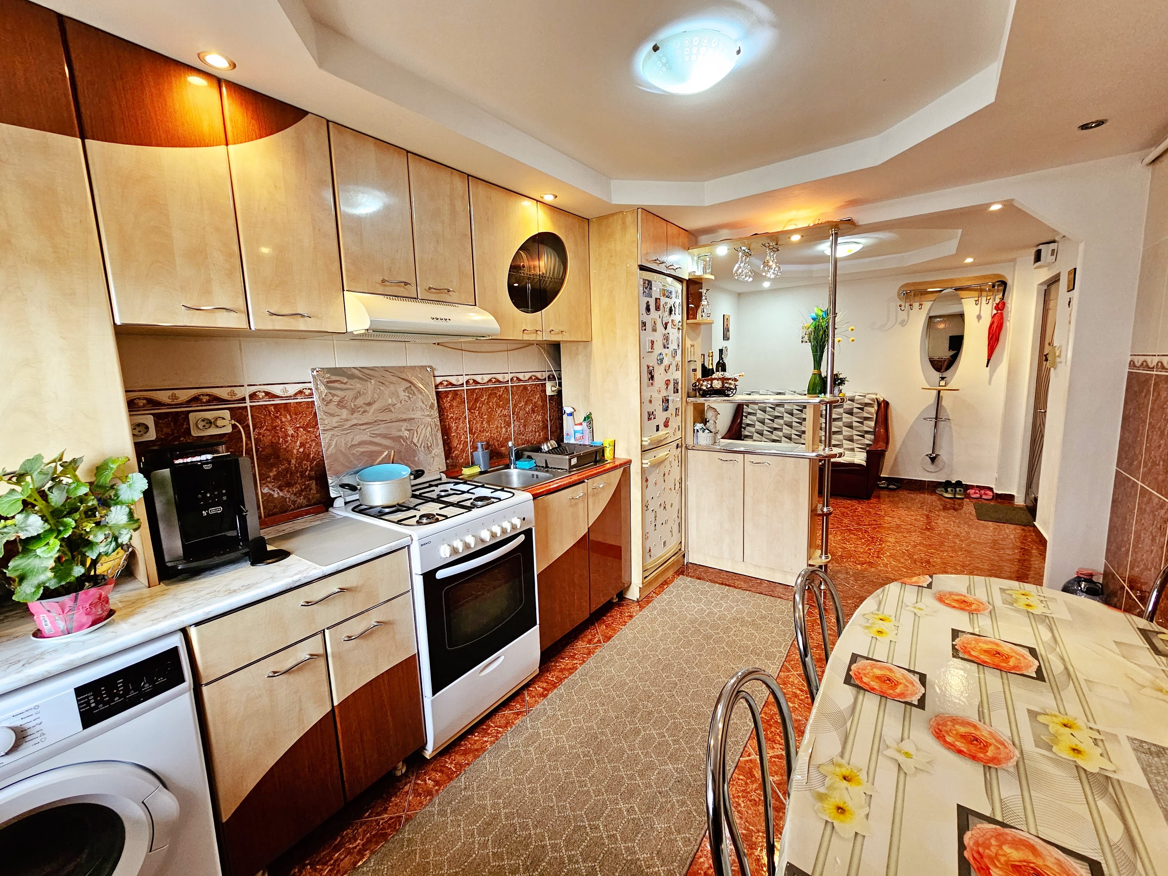 Apartament 3 camere, 2 bai, mobilat, utilat, etaj intermediar, Ampoi 2 - foto 5