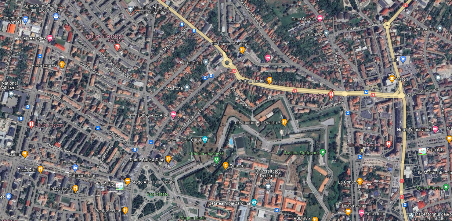 Casa de vanzare, deschidere la 2 strazi, 1000mp - Alba Iulia