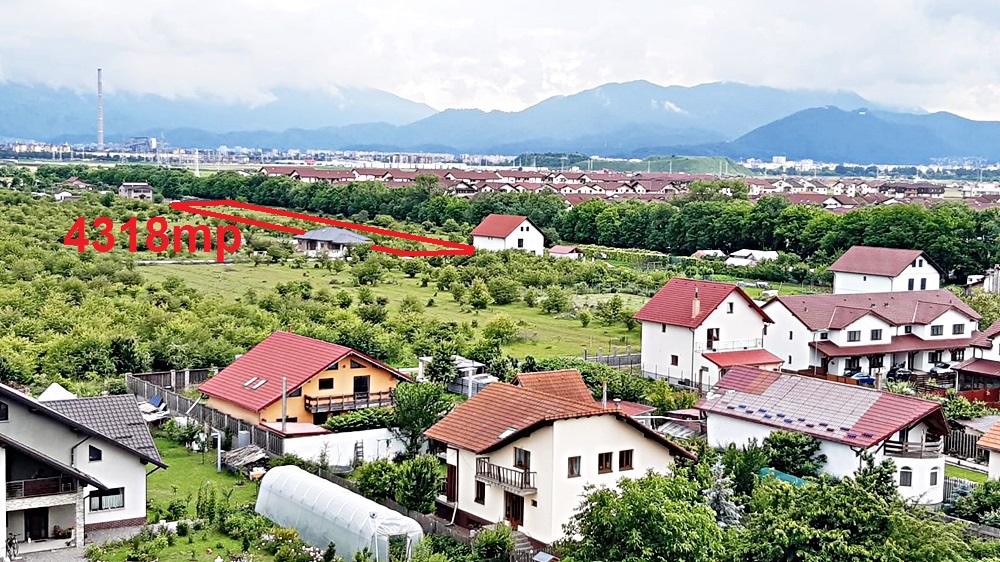 Sanpetru teren pentru dezvoltare imobiliara 4318mp, 55 euro/mp - Sanpetru