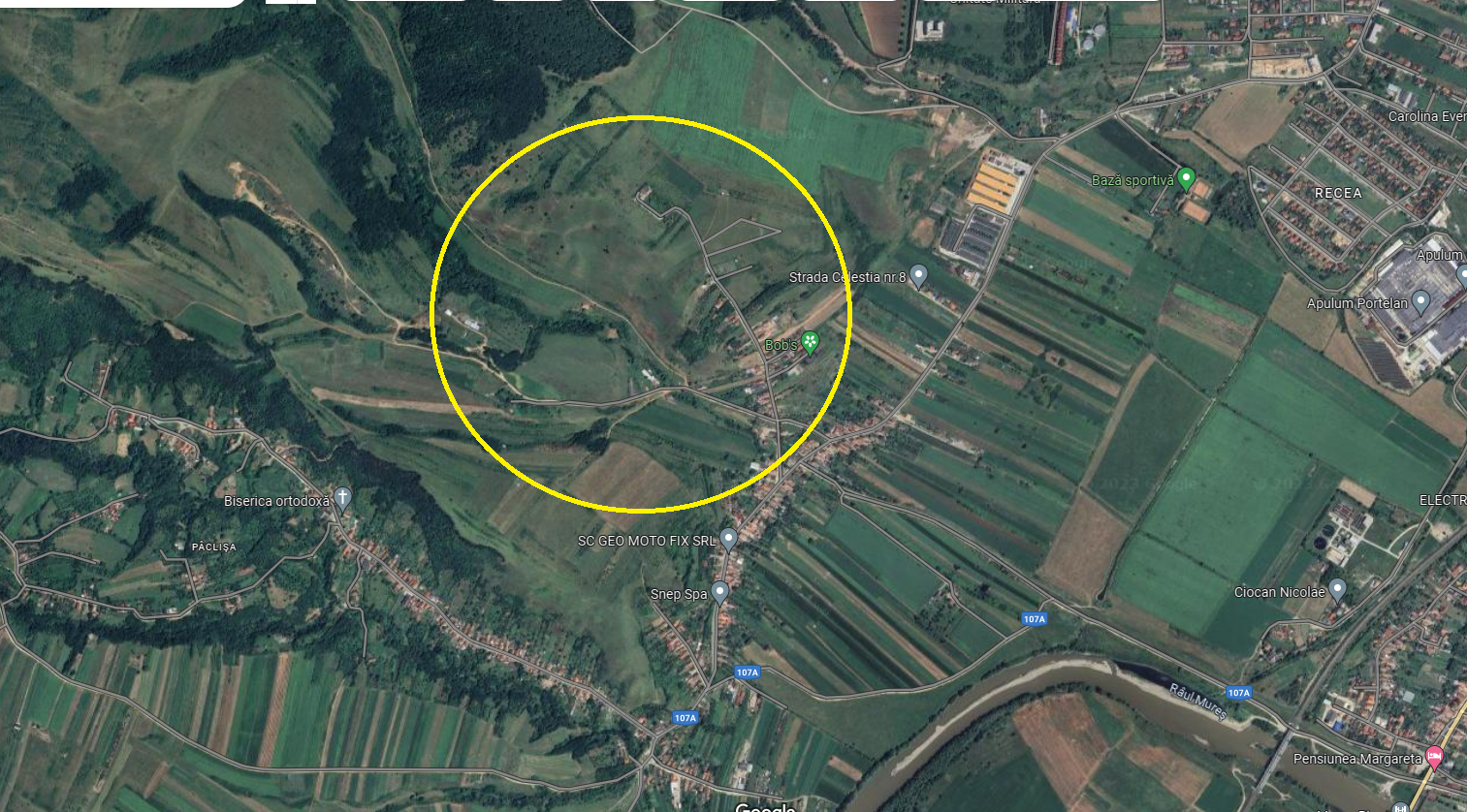 Teren intravilan, 2900 mp teren, zona Paclisa - Alba Iulia