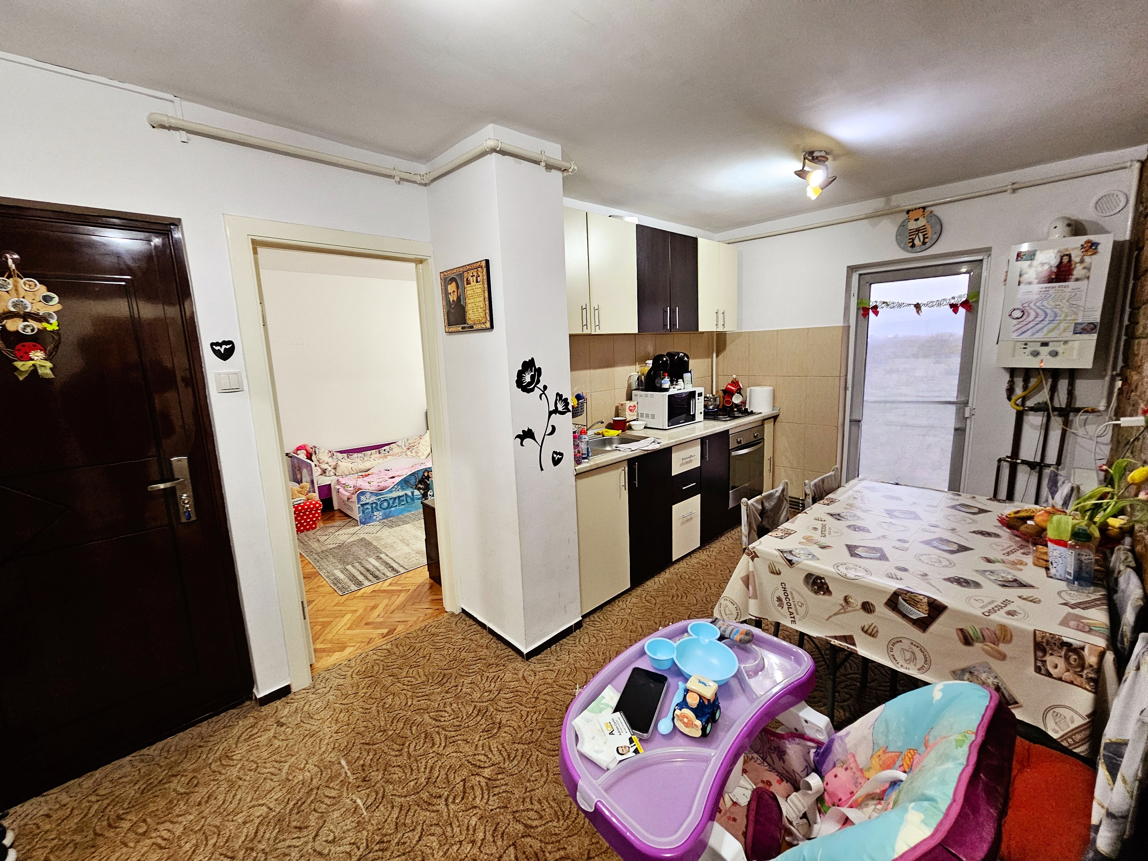 Apartament 2 camere, decomandat, mobilat, utilat, etaj 3, Ampoi 2 - foto 5