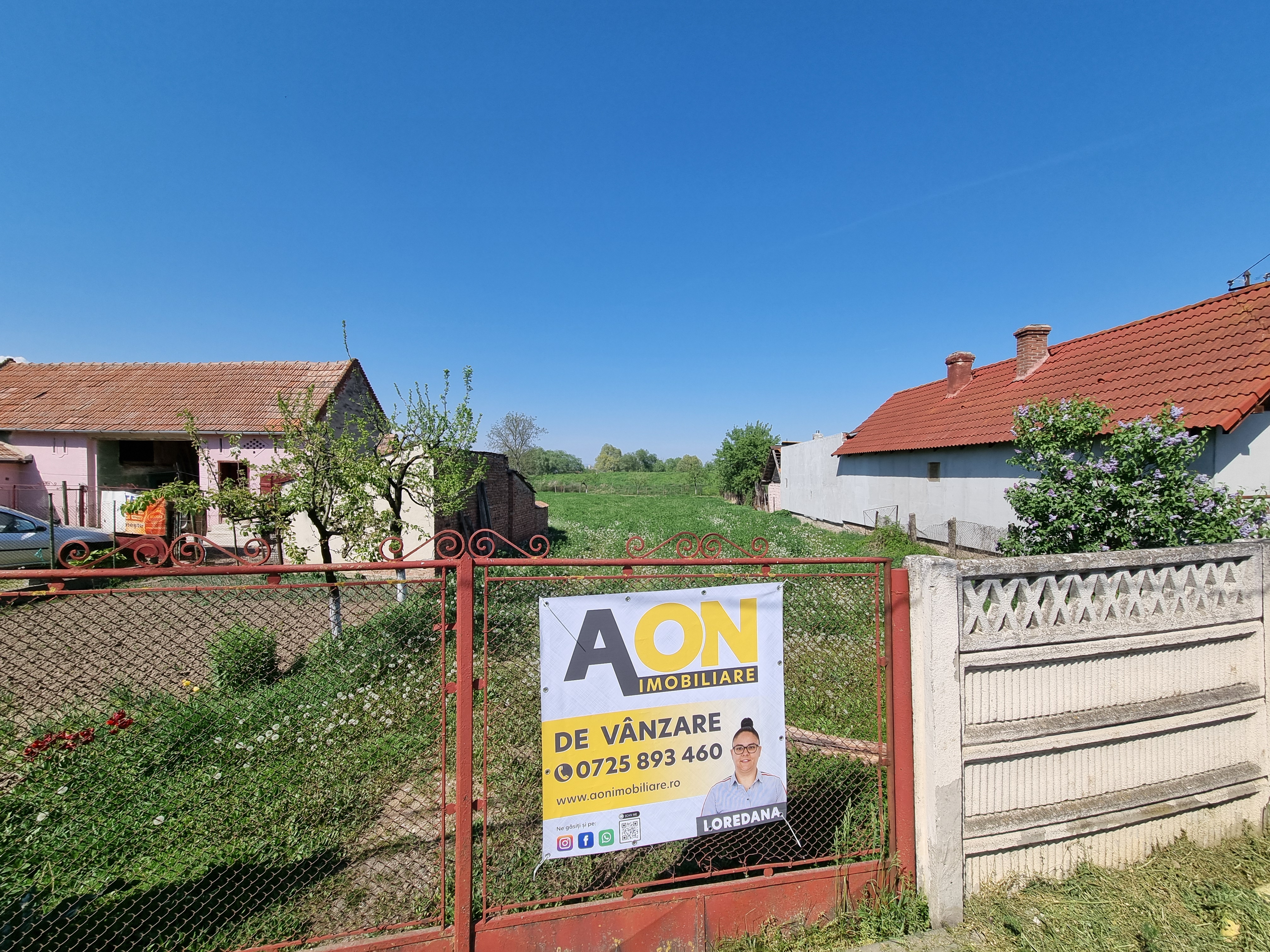 De vanzare 1218 teren intravilan, cu utilitati si asfalt, Oarda de Jos - Alba Iulia