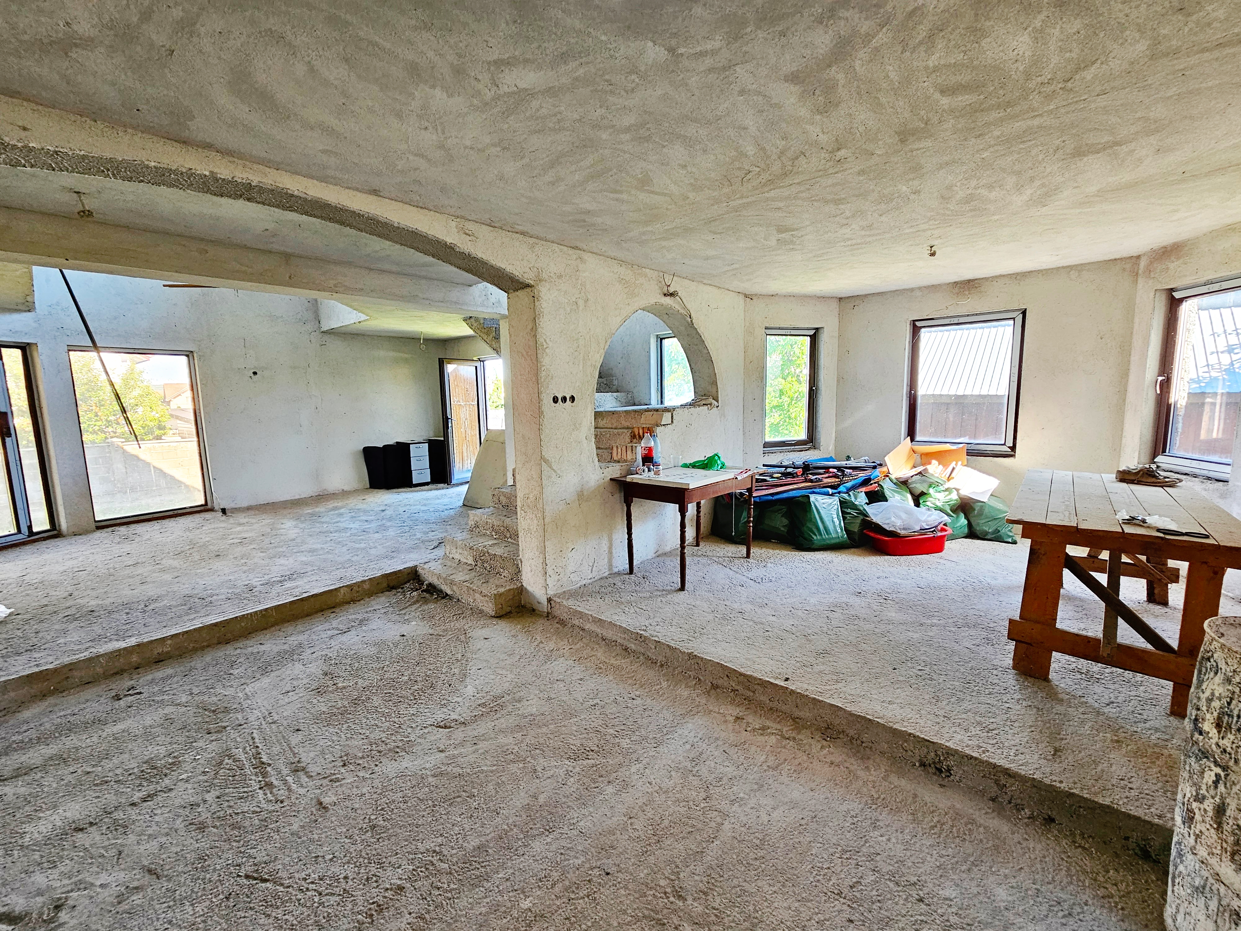 Casa la gri, S+P+M, 4 camere, 500 mp teren, Cetate, toate utilitatile - foto 4