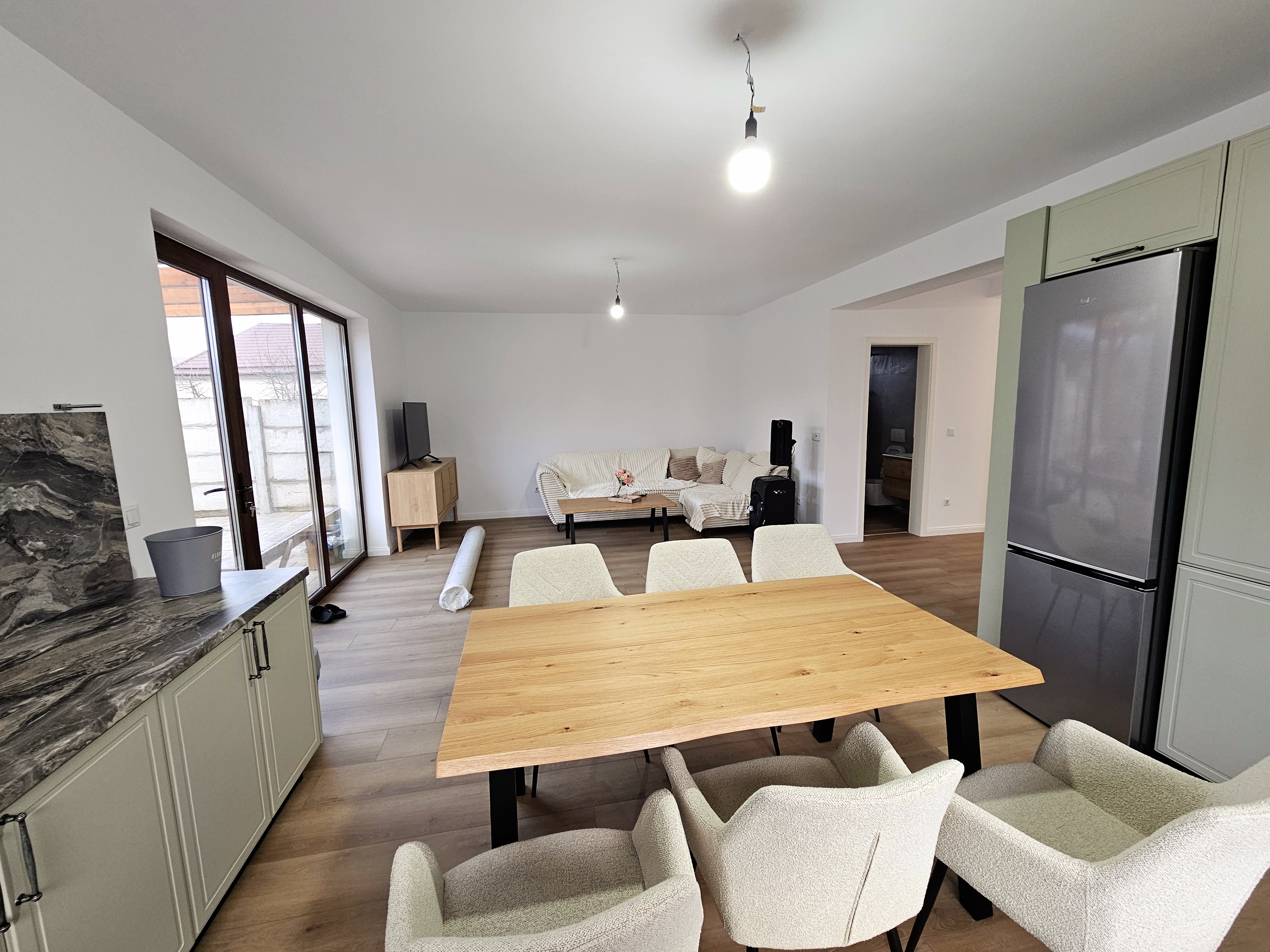 Casa nouă, mobilată, utilată, 4 camere, 393 mp teren, Bărăbanț - foto 5