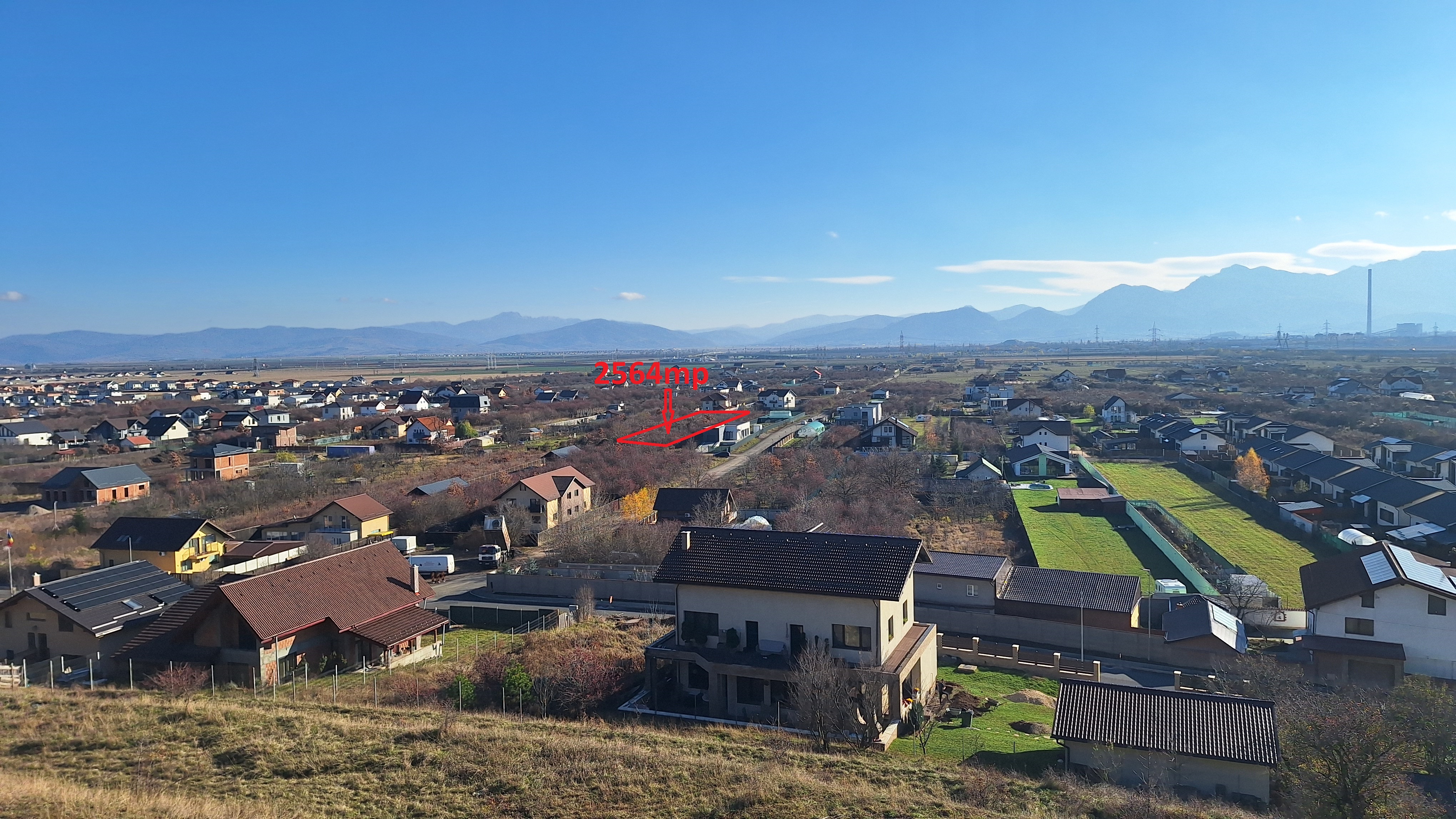 Teren intravilan Sanpetru livada PUZ 2564mp - foto 2