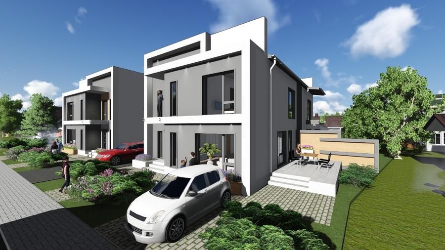 Constructie noua ( cod 12 ) Vila P+1 zona km 4-5