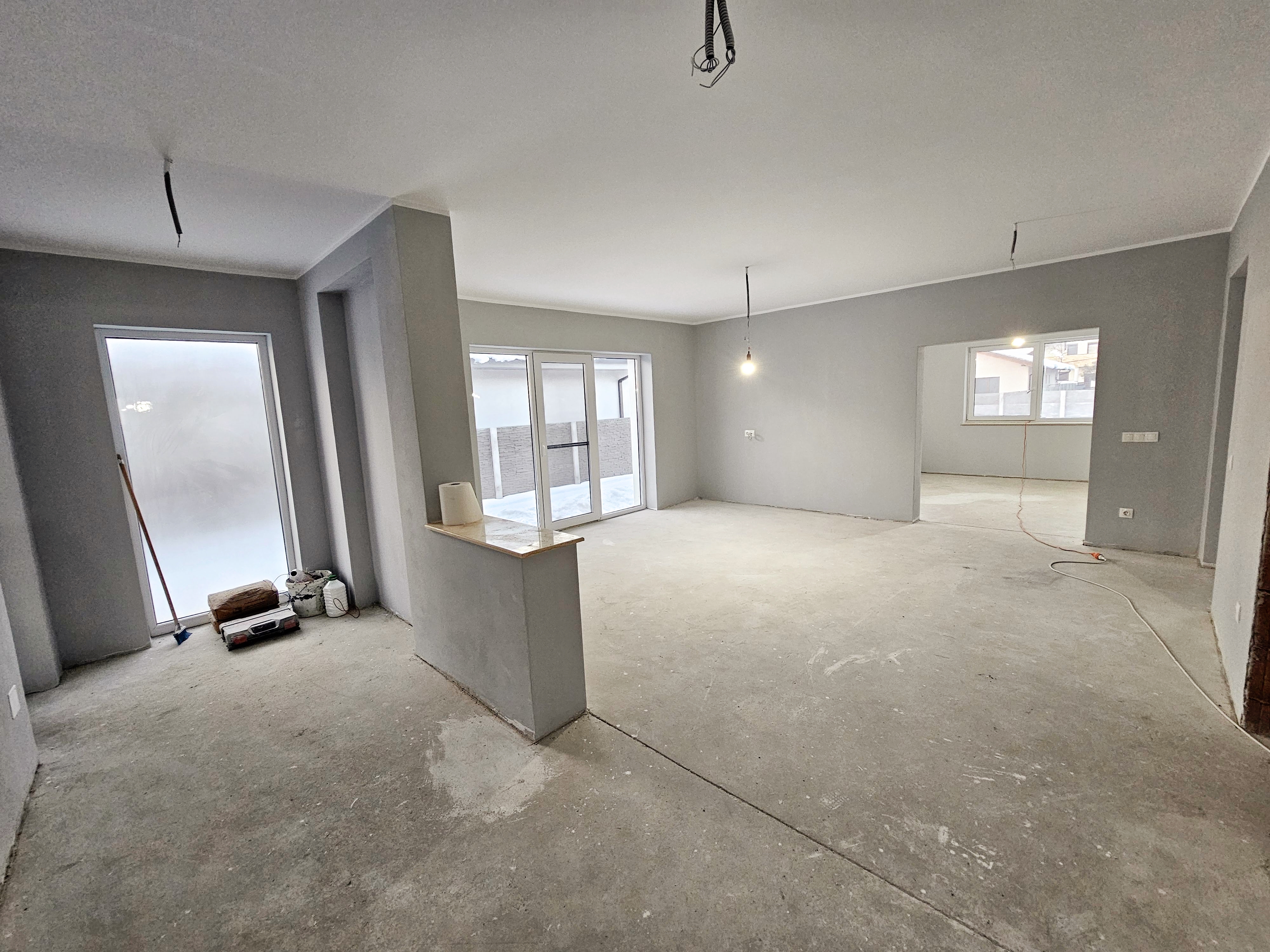 Casă 4 Camere, semifinisata, 116 mp utili, Teren 581 mp,  Micesti - foto 4