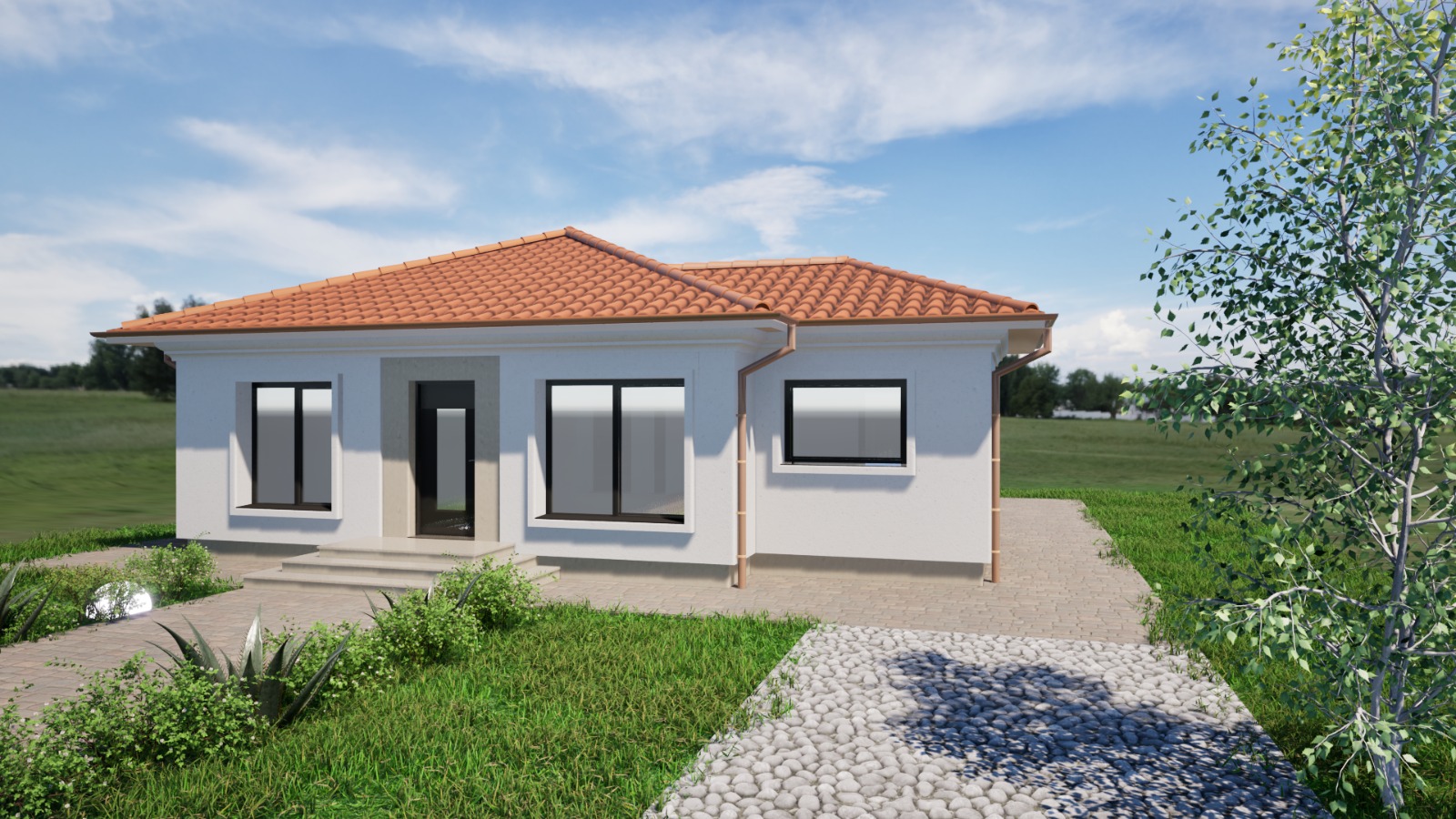 Casa 4 camere, 105 mp, Teren 353 mp, Toate Utilitatile, Zona Micesti - foto 4