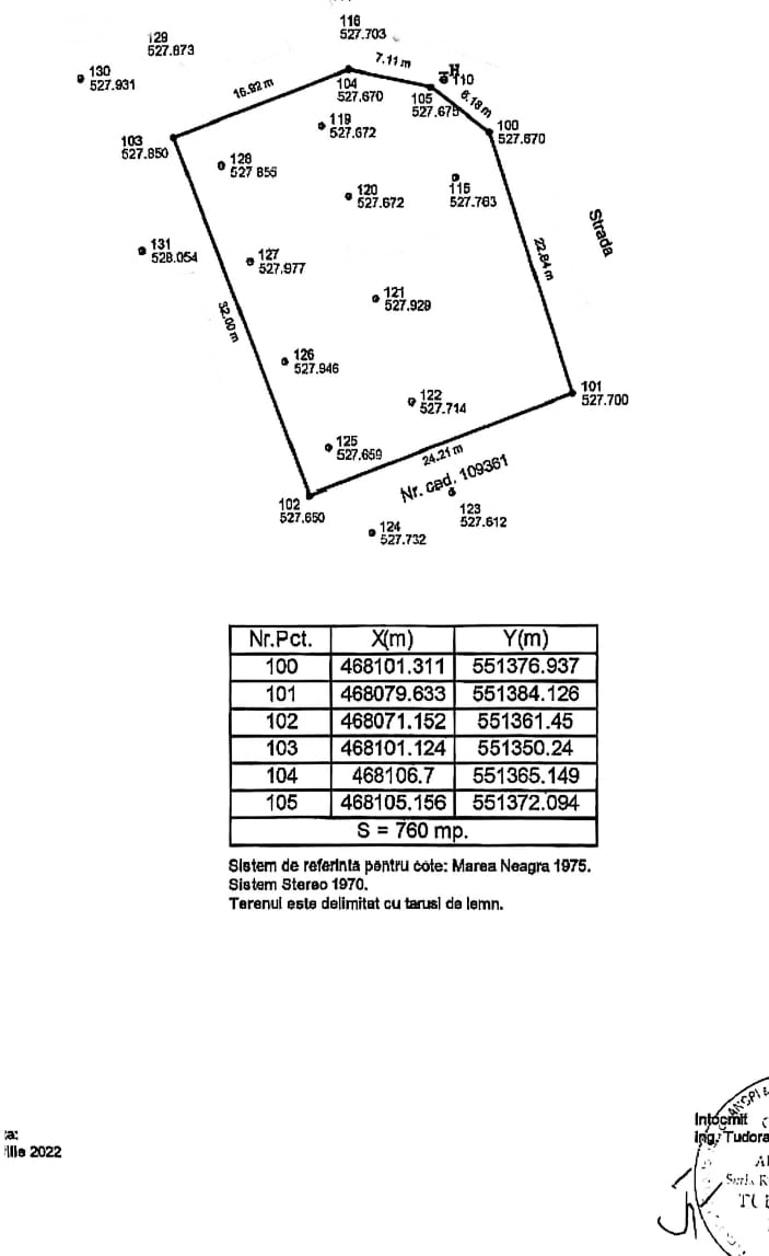 Sanpetru-Teren deosebit 760 mp – zona Dealul Lempeș, utilități, proiect casa - foto 5